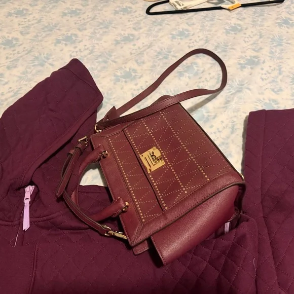 Fila Burgundy Quilted Tracksuit - Picture 10 of 16